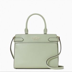 Kate Spade New York Sage Green Medium Satchel Crossbody